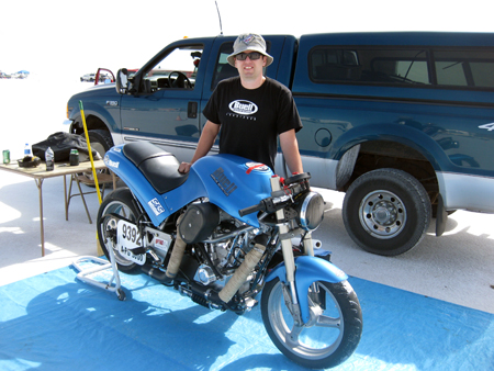 jeff bailey record run at bonneville