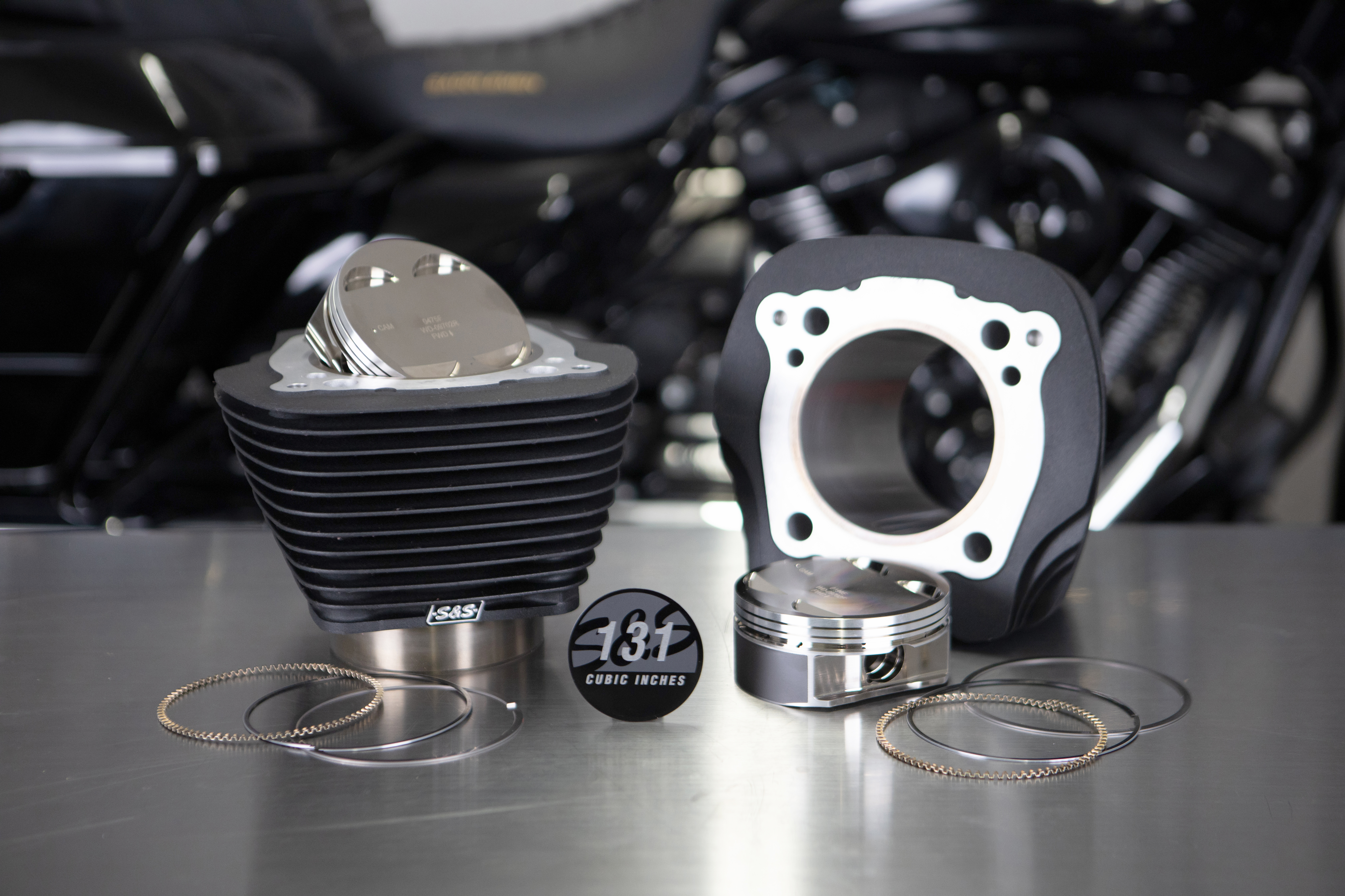 S&S Cycle - 131 Cubic Inch Stroker Kit for M8 Engines